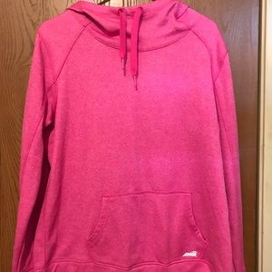 Avia pink scoop neck hoodie